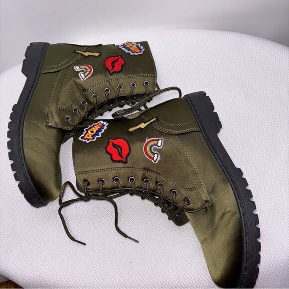 Etc! Love Lace Up Boots Size XL (10) - Picture 4 of 9